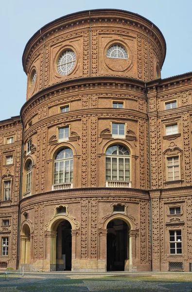 Palazzo carignano στο Τορίνο — Φωτογραφία Αρχείου