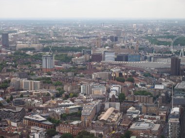 Londra 'nın havadan görüntüsü