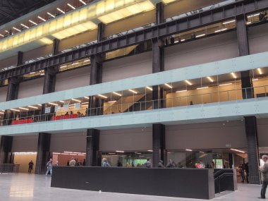 Londra'daki Tate Modern türbin Salonu