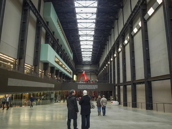 Tate Modern Turbine Hall in London — Stock Photo, Image