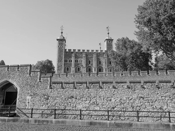 Torre in bianco e nero di Londra — Foto Stock