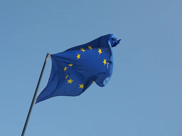 Bandeira da UE — Fotografia de Stock