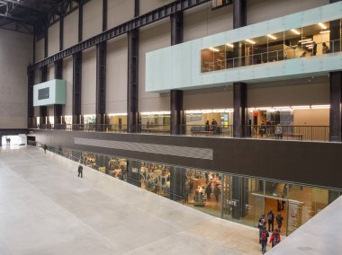 Londra'daki Tate Modern türbin Salonu