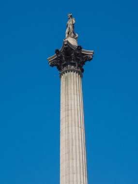 Londra'da Nelson sütunu
