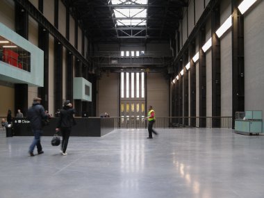 Londra'daki Tate Modern türbin Salonu