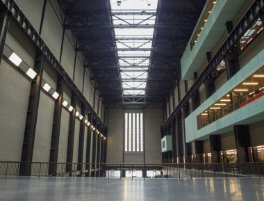 Londra'daki Tate Modern türbin Salonu