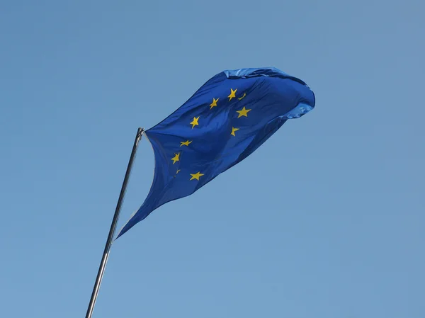 EU-flagga — Stockfoto