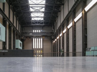 Londra'daki Tate Modern türbin Salonu