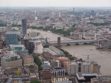 Londra 'nın havadan görüntüsü