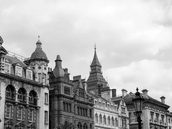 Siyah ve beyaz Big Ben Londra — Stok fotoğraf