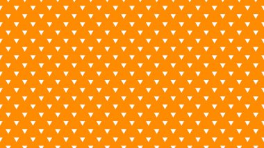white colour triangles pattern over dark orange useful as a background
