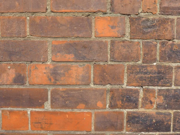 Sanayi tipi kırmızı tuğla duvar arka plan olarak kullanışlı