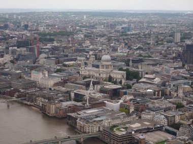 Londra 'nın havadan görüntüsü
