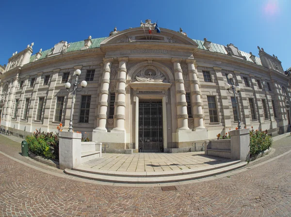 Torino'da Biblioteca Nazionale — Stok fotoğraf