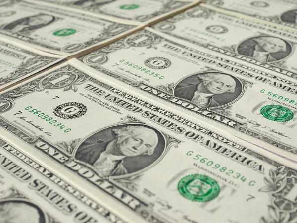 Dollarn noterar 1 Dollar — Stockfoto