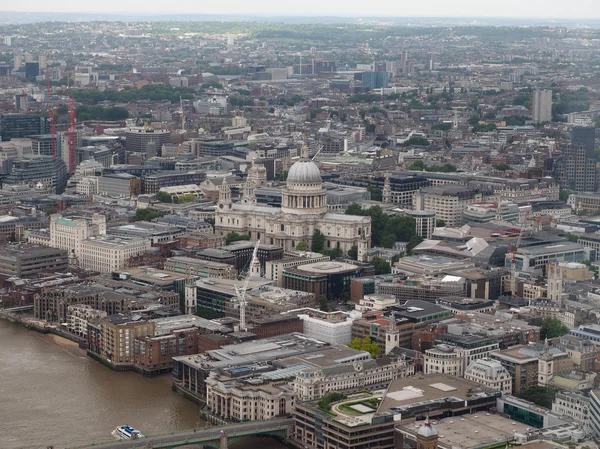 Letecký pohled na Londýn — Stock fotografie