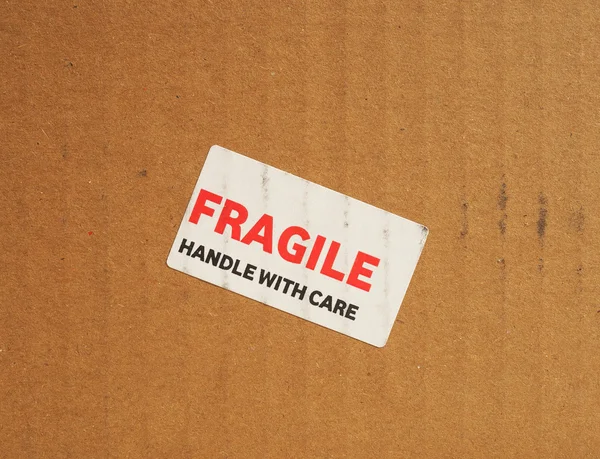 Fragile sign — Stock Photo, Image