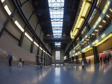 Londra'daki Tate Modern türbin Salonu