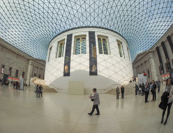 Grande Tribunal no Museu Britânico em Londres — Fotografia de Stock