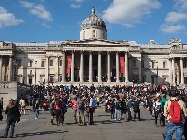 Trafalgar Square w Londynie — Zdjęcie stockowe