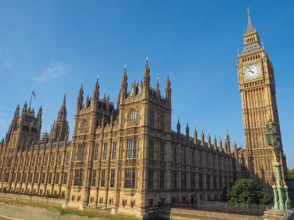 Здания парламента Лондона — стоковое фото