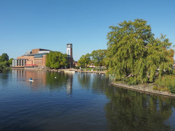 De Avon in Stratford bij Avon — Stockfoto