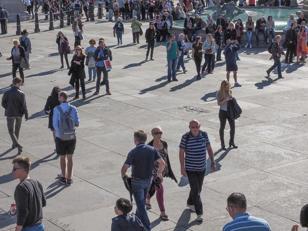 Trafalgar Square w Londynie — Zdjęcie stockowe