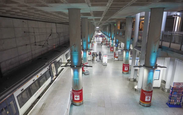 Estação de trem em stansted — Fotografia de Stock