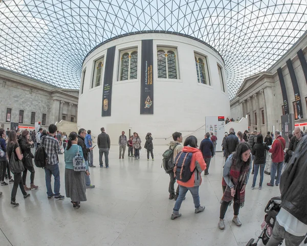 Gran Corte en el Museo Británico de Londres — Foto de Stock