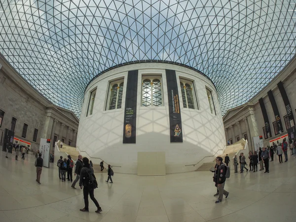 Grote Hof in het British Museum in Londen — Stockfoto