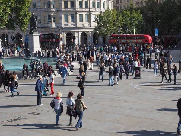 Trafalgar square à Londres — Photo