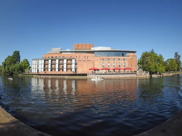 Teatro Royal Shakespeare en Stratford upon Avon — Foto de Stock