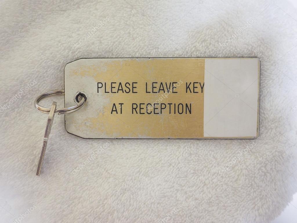 Hotel room key — Stock Photo © claudiodivizia 85908824