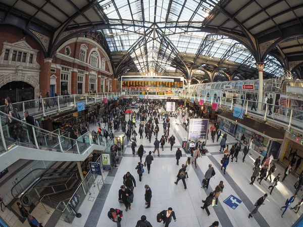 Liverpool Street station in London — Stock Photo, Image