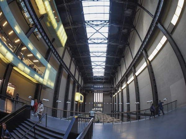 Londra'daki Tate Modern türbin Salonu — Stok fotoğraf