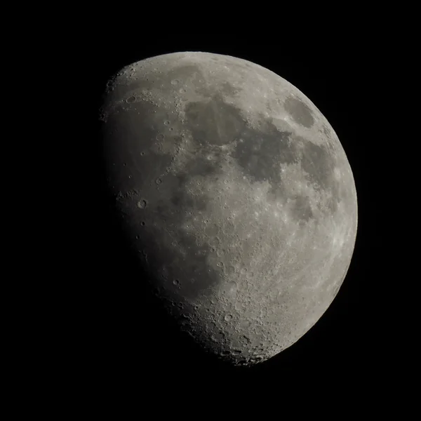 Luna gibbosa — Foto Stock