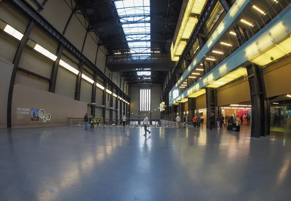 Tate Modern turbína Hall v Londýně — Stock fotografie