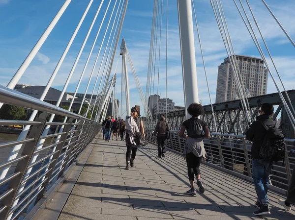 Jubilee Bridge in Londen — Stockfoto