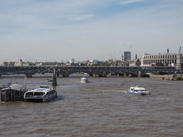 Theems in Londen — Stockfoto