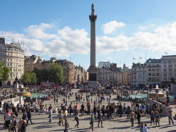 Trafalgar square à Londres — Photo