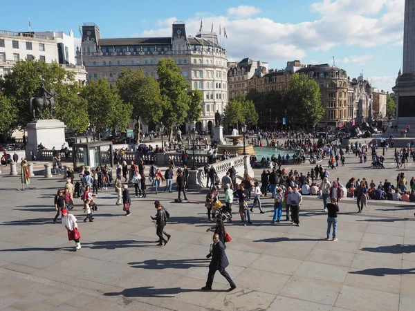 Trafalgar square à Londres — Photo