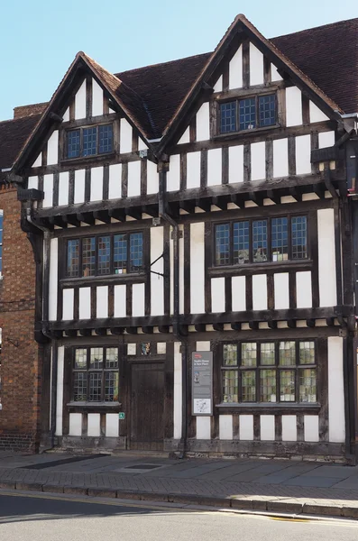 Nash Place y New Place en Stratford upon Avon — Foto de Stock