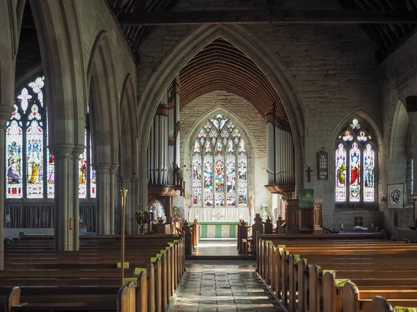 St Mary Magdalena kyrkan i Tanworth i Arden — Stockfoto