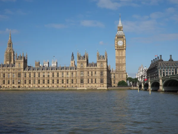 Здания парламента Лондона — стоковое фото