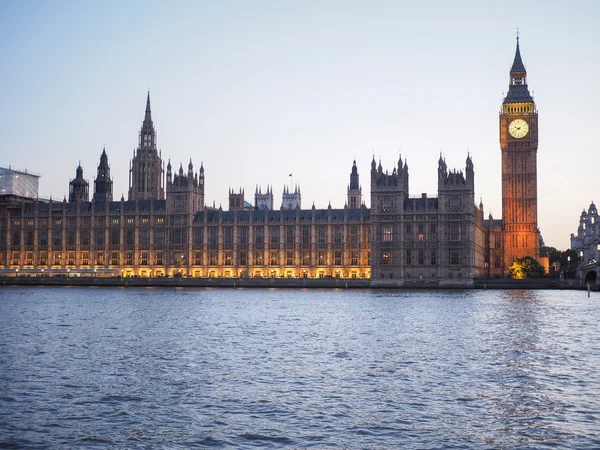 Здания парламента Лондона — стоковое фото