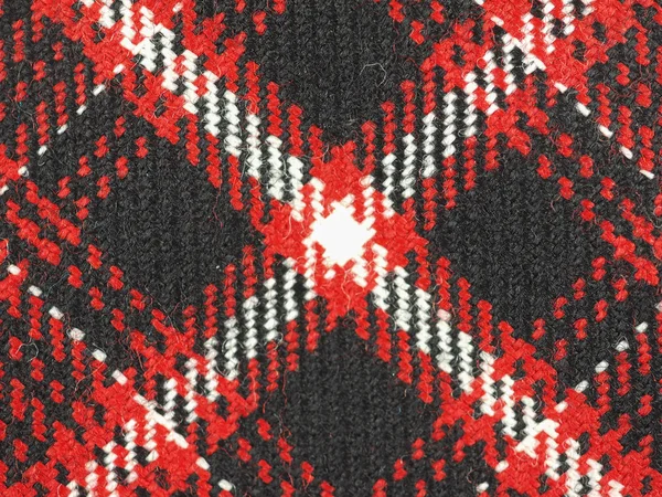 Tartan tessuto sfondo — Foto Stock