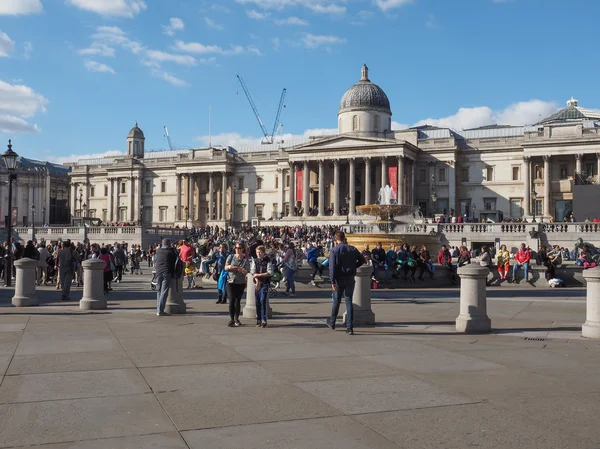 Trafalgar náměstí v Londýně — Stock fotografie