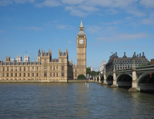 Здания парламента Лондона — стоковое фото