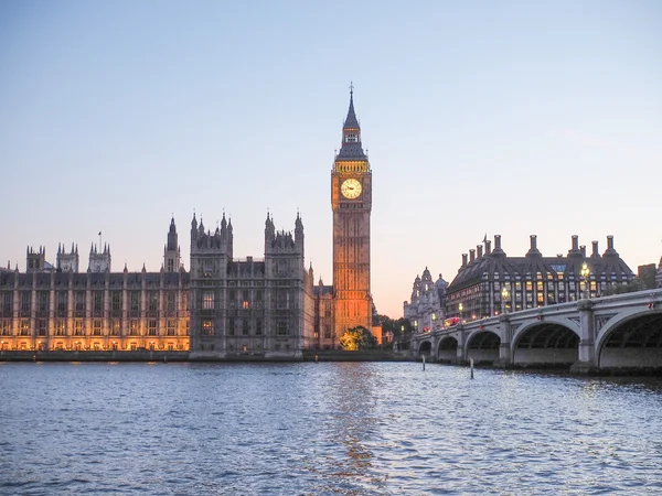 Londra 'daki parlamento binaları — Stok fotoğraf