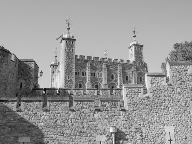 Siyah ve beyaz Tower of London